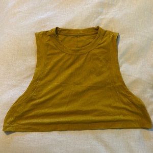 Lululemon crop all yours tank